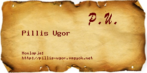 Pillis Ugor névjegykártya
